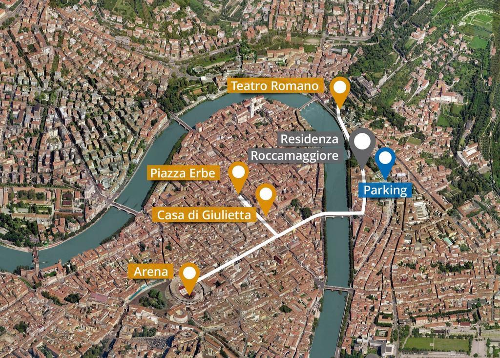 Residenza Roccamaggiore Werona Zewnętrze zdjęcie